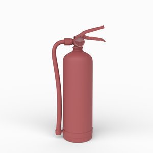 3D model extinguisher