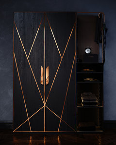 cabinet copper 3D model