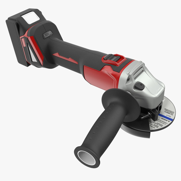 3D model angle grinder generic