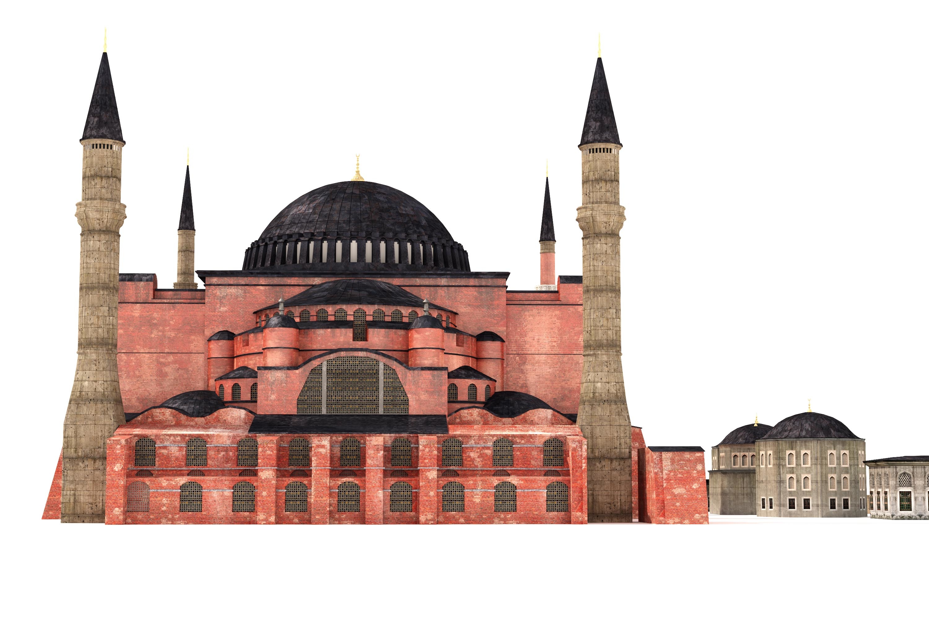 Hagia sophia 3D model - TurboSquid 1427492