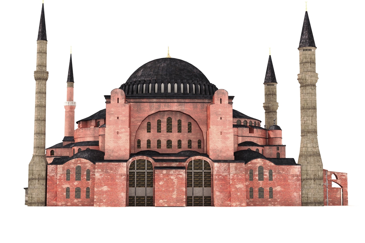 Hagia Sophia 3d Model - Turbosquid 1427492