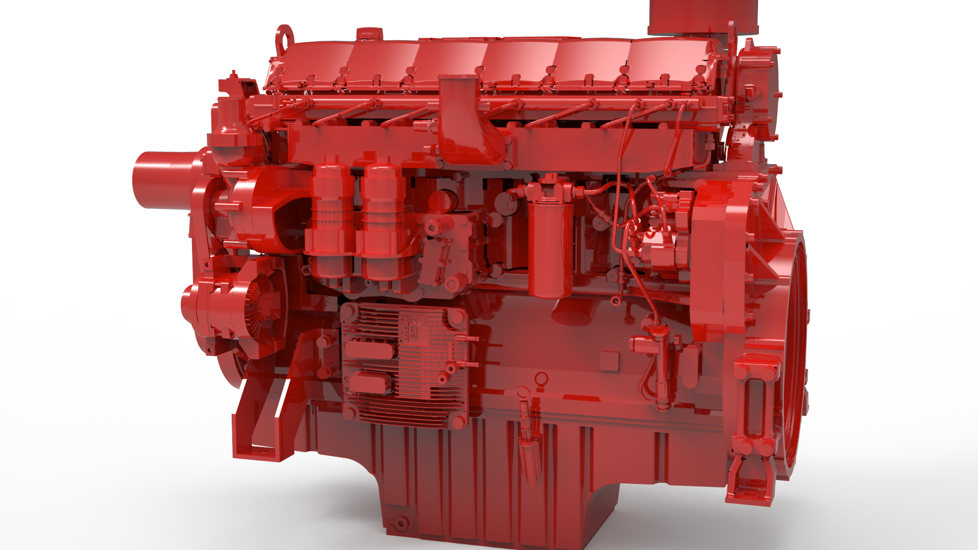 modèle 3D de Moteurs diesel MTU TurboSquid 1427742