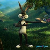 3D Bunny character modeling for short animated film by Post Production Animation Studio