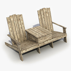 chaise chair furniture 3D model