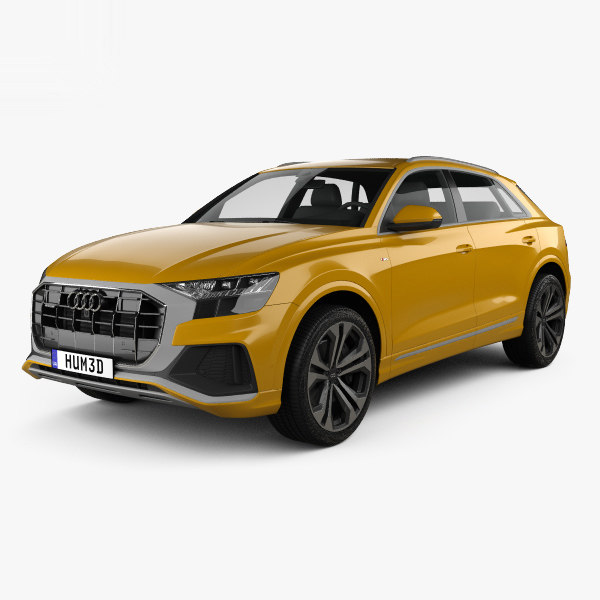 Audi q8 s-line 3D model - TurboSquid 1427936