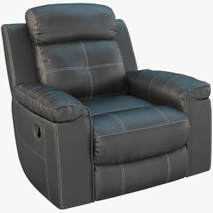 recliner chair ashley jesolo 3D model