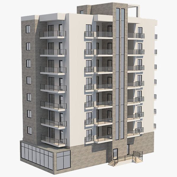 apartment building 35 model