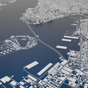 3D new york city