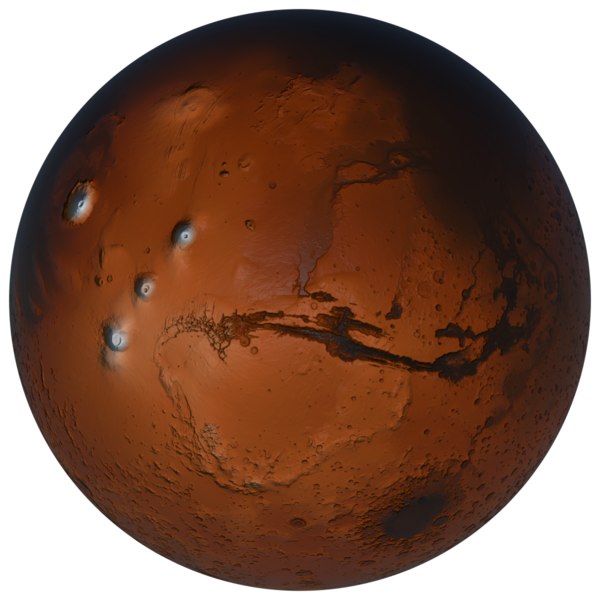 3d mars