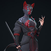 Kunoichi Anim Rig