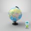 world globe 3D model