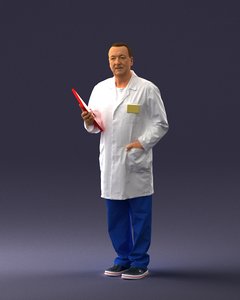 people doctor character model