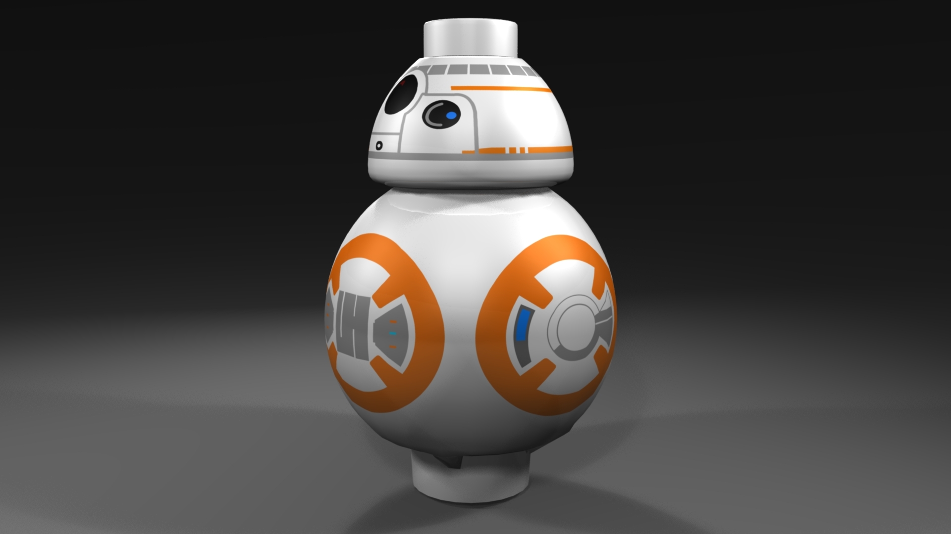 lego bb8 dimensions