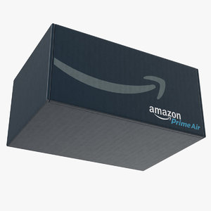 3D amazon prime package box