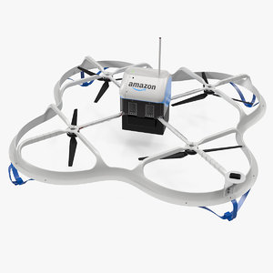 3D amazon prime air delivery model
