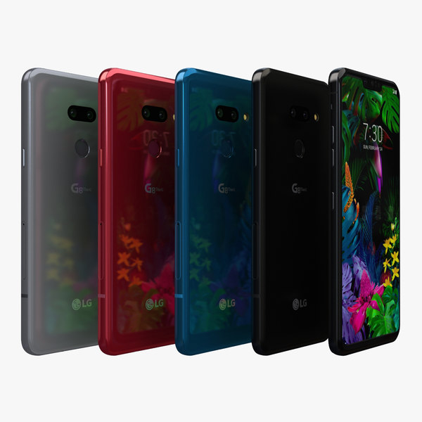 3d Lg G8 Thinq Color Model Turbosquid 1428944