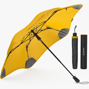3D umbrella parasol fashion model