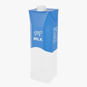 milk carton 2 model