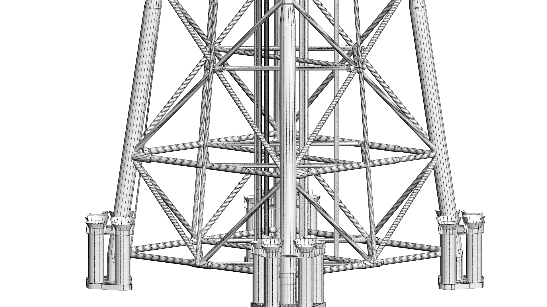 3D fixed platform model - TurboSquid 1429144