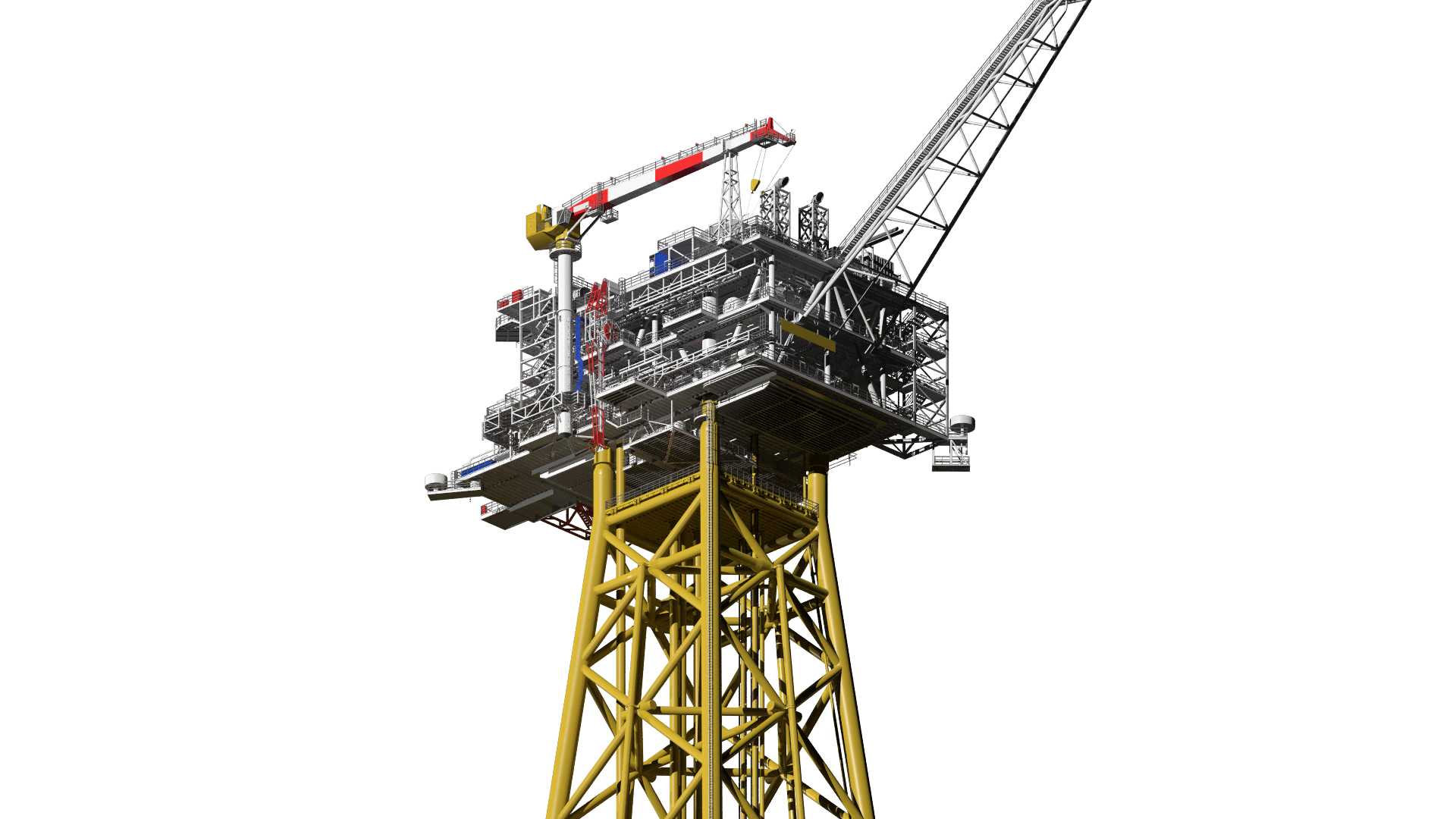 Piled-Steel platform is fixed structure or a Floater.. Fixed platform