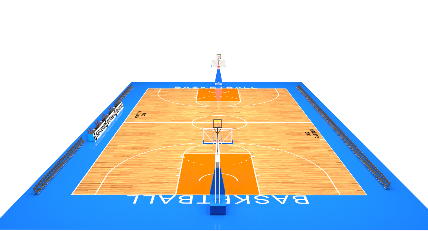 Soccer field basketball court 3D - TurboSquid 1429530