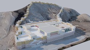 3D persepolis ceremonial capital