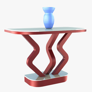 console table 3D model
