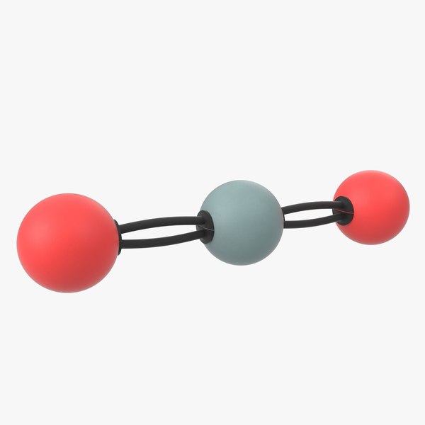 3D silicon dioxide molecule