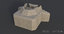 wwii german bunkers 3D model