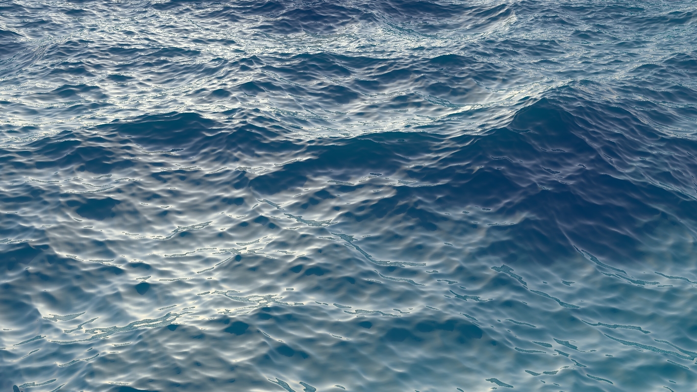 Ocean plan surface 3D model - TurboSquid 1429835