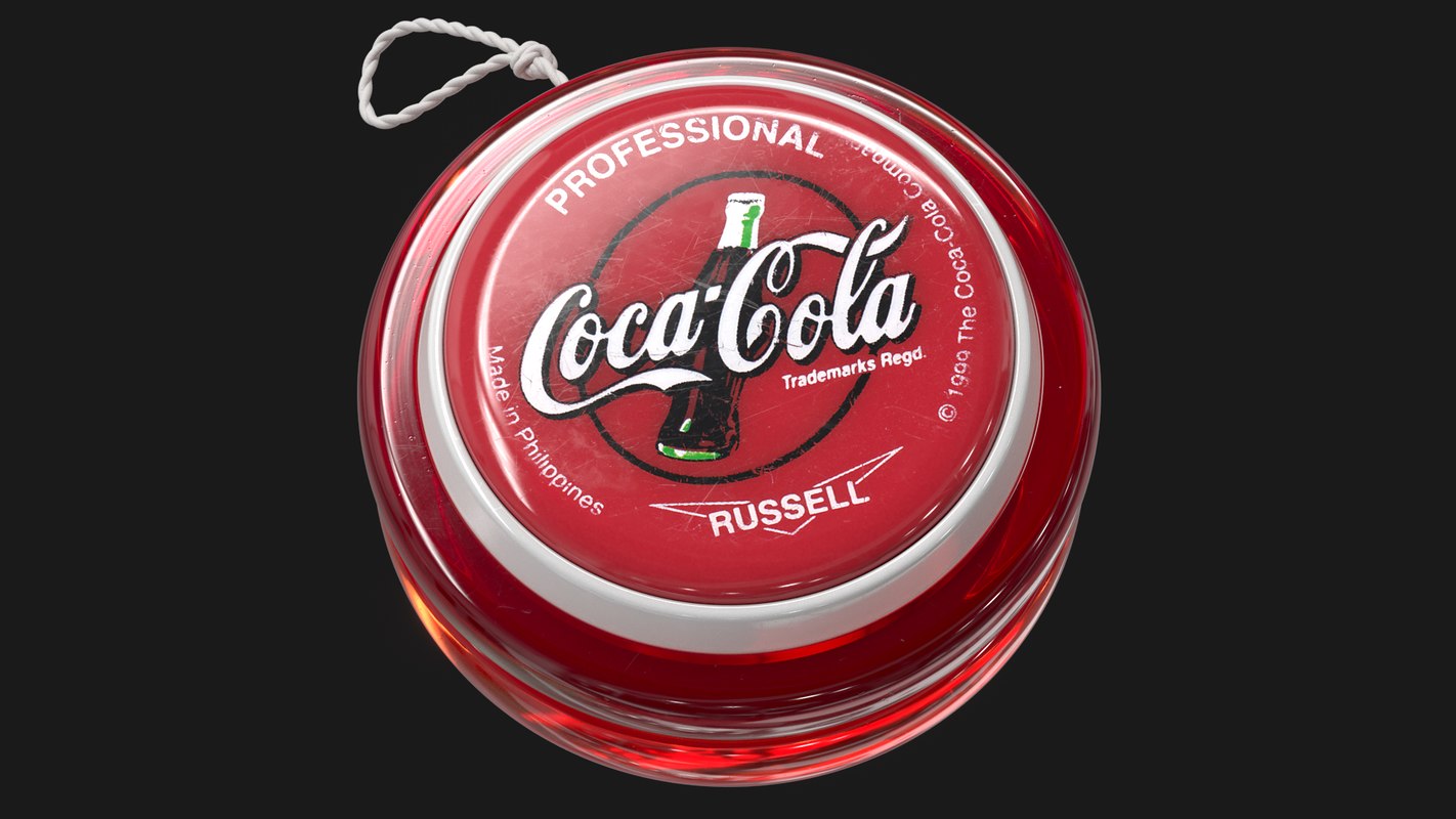 coca cola spinner yo yo