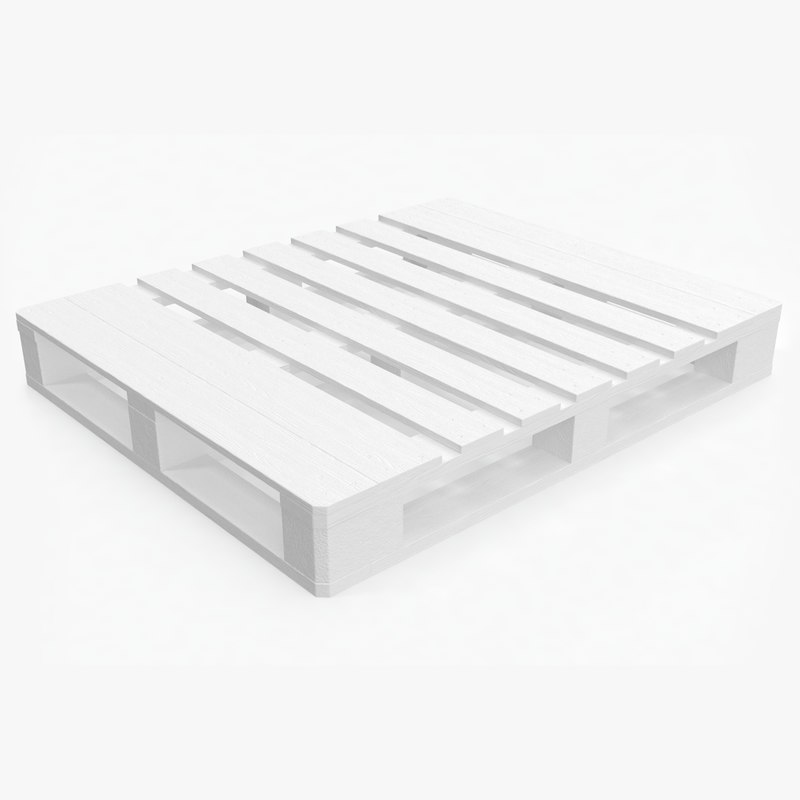 3d Wooden Pallet Eur2 White Turbosquid 1429921 3d Wooden Pallet Eur2 White