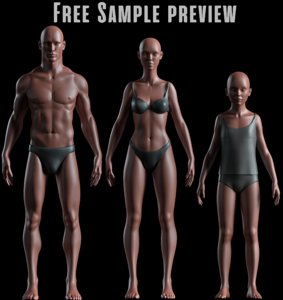 Free Characters For Blender