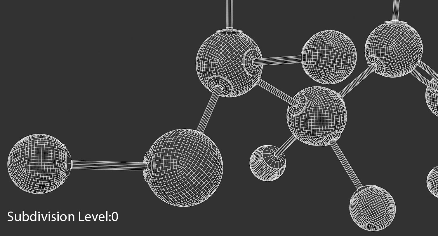 胆固醇分子3d模型