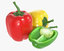3D vegetable fruit