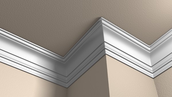 Decorative Classic Cornice 3d Model Turbosquid 1430408