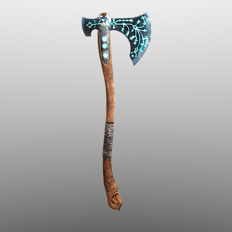 Realistic leviathan axe 3D model - TurboSquid 1430430