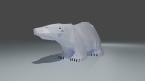 stylized polar 3D model