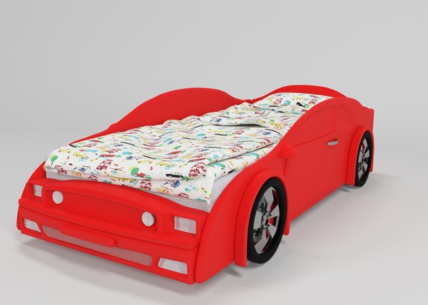 子供用ベッド 車3dモデル Turbosquid