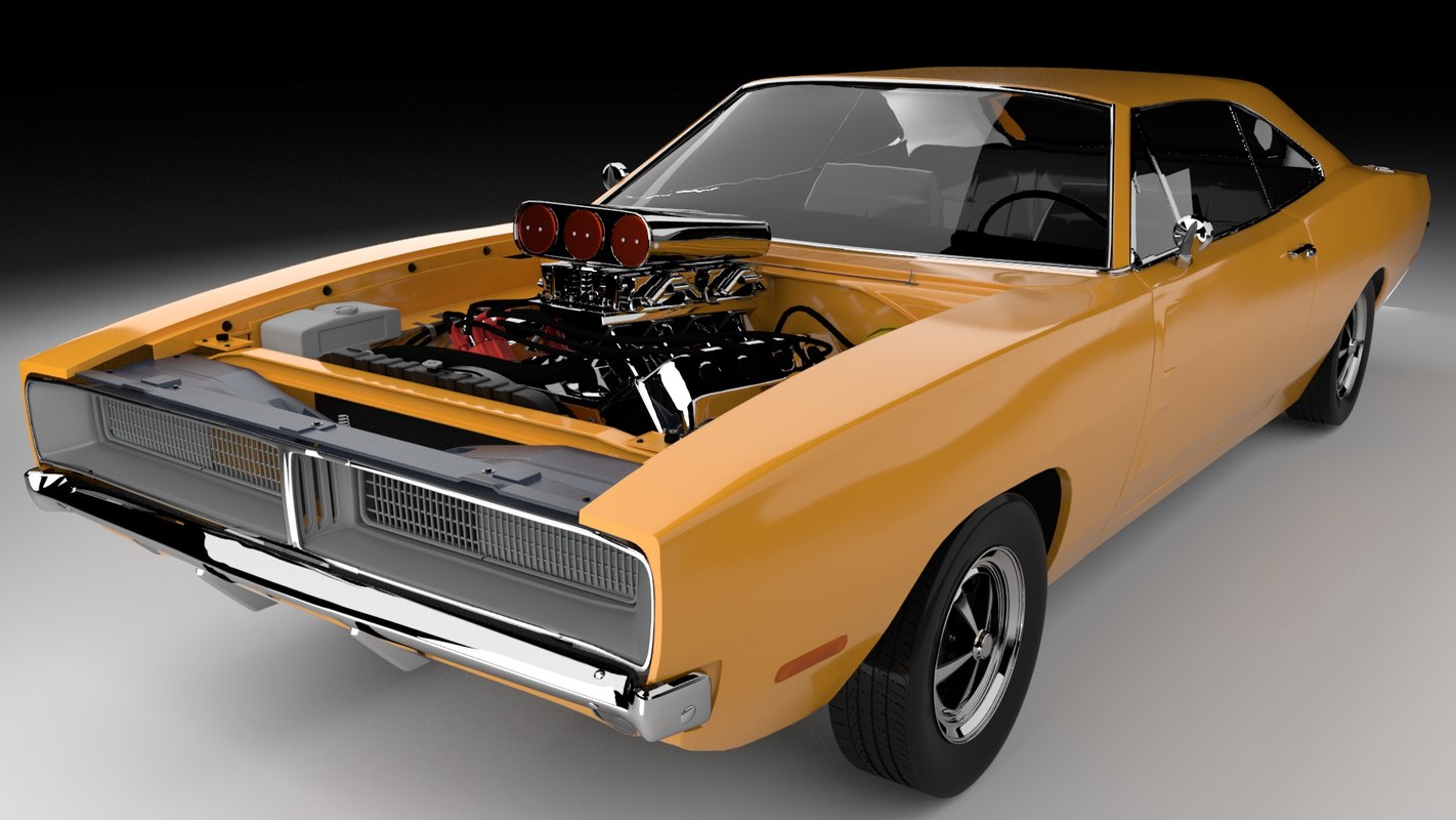 Dodge charger 3d models