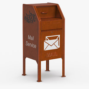mailbox mail box 3D model