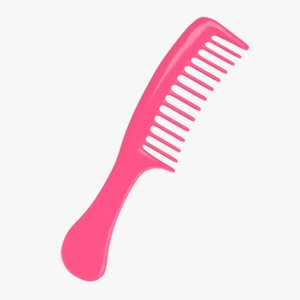 3D hair comb