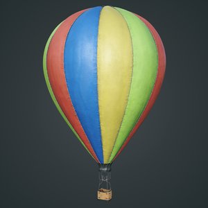 3D model 4k air ballon