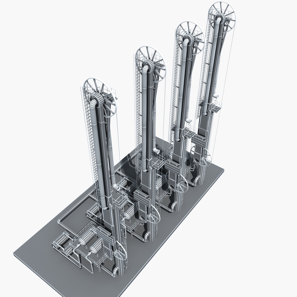 3D lng loading arm 01 - TurboSquid 1431074