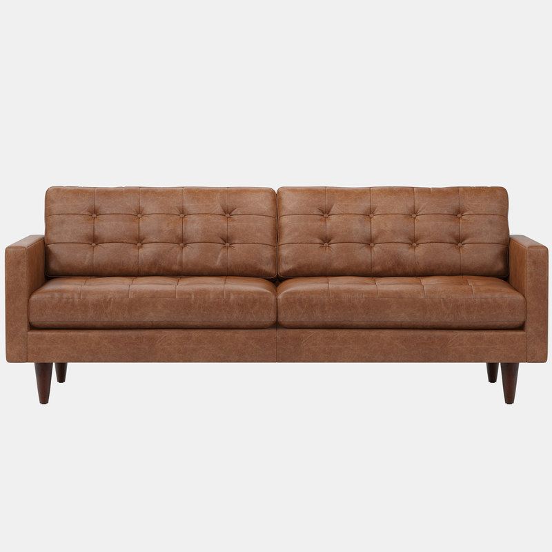 Joybird Eliot Leather Sofa