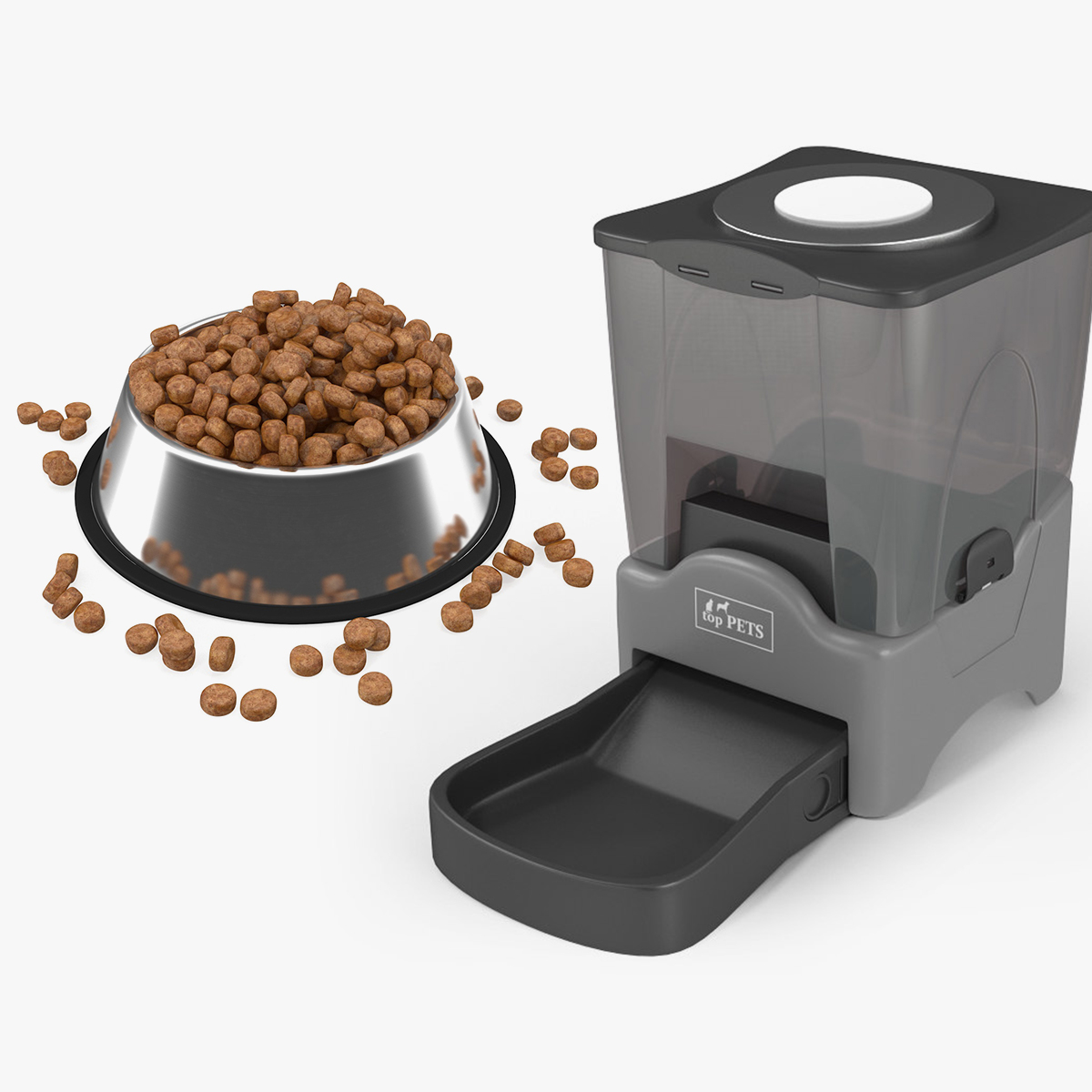 Classic Automatic Animal Feeders 3d Model Turbosquid 1431264
