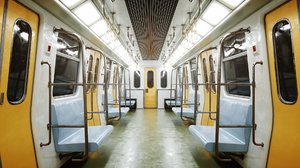 3D orbx scene subway interior