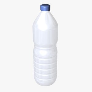 plastic bottle 3D