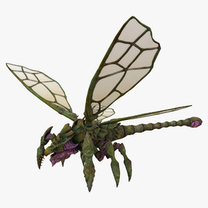 dragon dragonfly fly 3D model