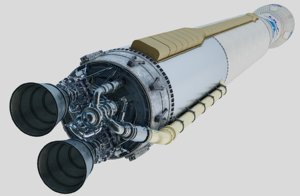 atlas rocket launch 3D model